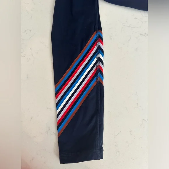 Tory Burch Sport High Rise Weightless Chevron leggings, XS - Picture 3 of 7